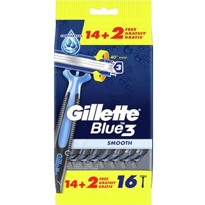 Gillette jednokratni brijač Blue3 Smooth 14+2 kom