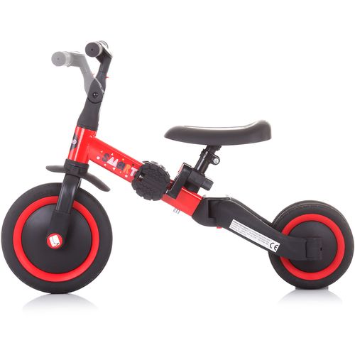 Chipolino tricikl / balance bike 2u1 Smarty red  slika 4