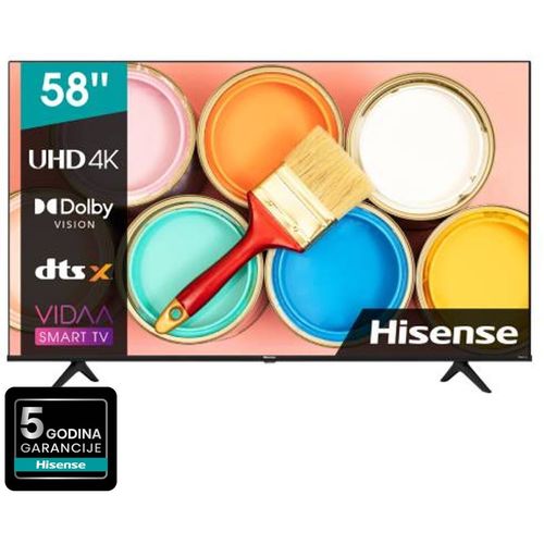Hisense televizor 58" 58A6BG, Smart, LED, Ultra HD, 4K slika 1