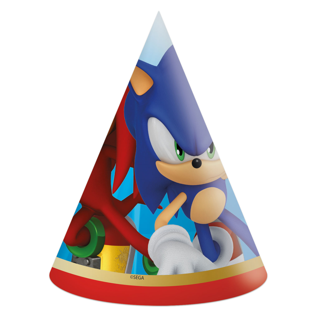 Papirna kapa Sonic - 6 komada slika 1