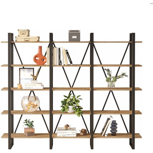 Hanah Home ML4 - A Atlantic Pine Bookshelf slika 4