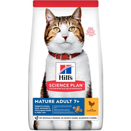 Hill's™ Science Plan Mačka Mature 7+ s Piletinom, 300 g slika 1