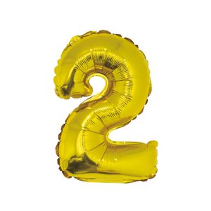 FG-C35Z2 Folijski balon 2 Zlatni 35cm