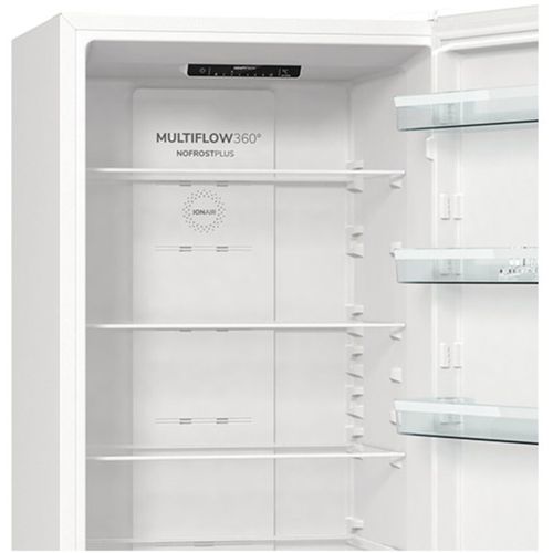 Gorenje NRK6201EW4 Kombinovani frižider, NoFrost, Visina 200 cm, Širina 60 cm, Bela boja slika 3
