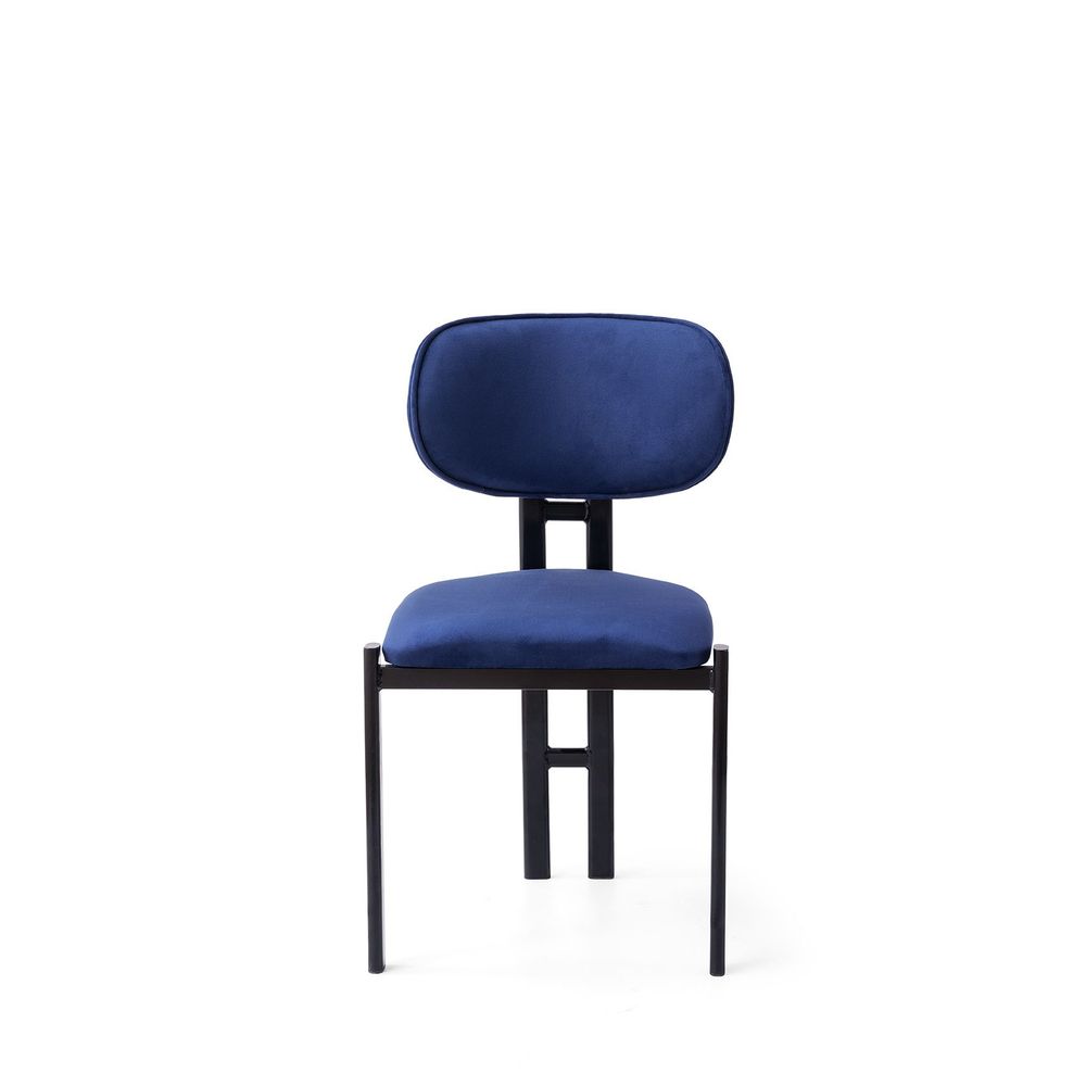 Set Stolica Muriz - 4967 - boje: mornarsko plava, crna (2 komada) slika 2