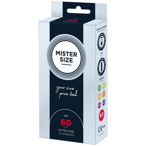 Kondomi Mister Size 60mm, 10 kom slika 1