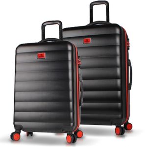 Set Kofera 6605 Crni (2 Komada)