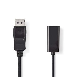 Adapter NEDIS, DisplayPort 1.1 (M) na HDMI (Ž), 20cm, polybag