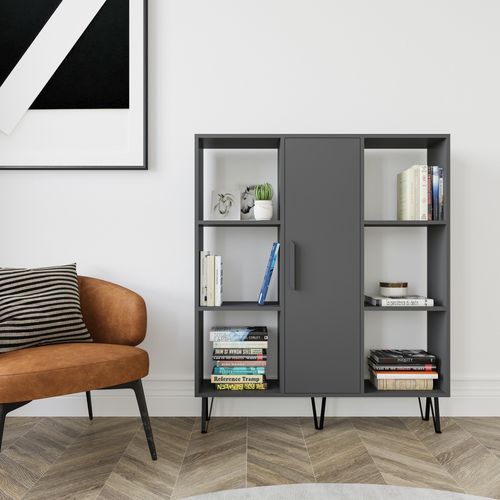 Peoria - Anthracite Anthracite Bookshelf slika 1