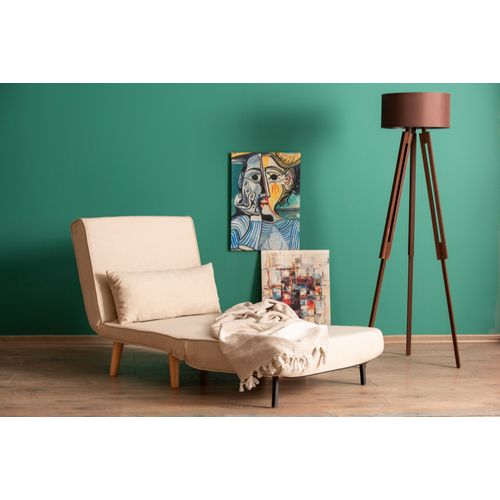 Atelier Del Sofa Folde Single - Cream Cream 1-Seat Sofa-Bed slika 4
