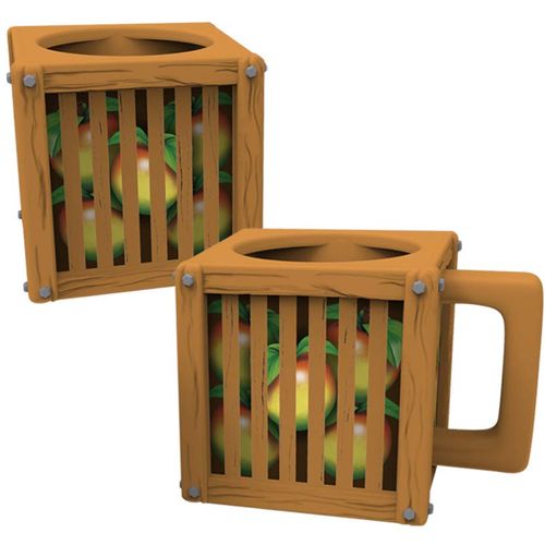 MERCHANDISE CRASH TEAM RACING WUMPA FRUIT CRATE MUG slika 1