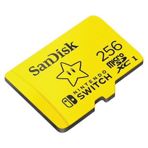 SanDisk microSDXC kartica za Nintendo Switch 256GB, brzina čitanja do 100MB/s, pisanja 60MB/s, U3, C10, A1, UHS-1 slika 2