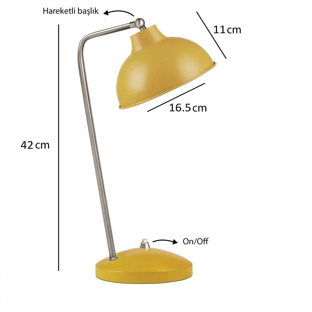 241300 Mustard Stolna Lampa slika 4
