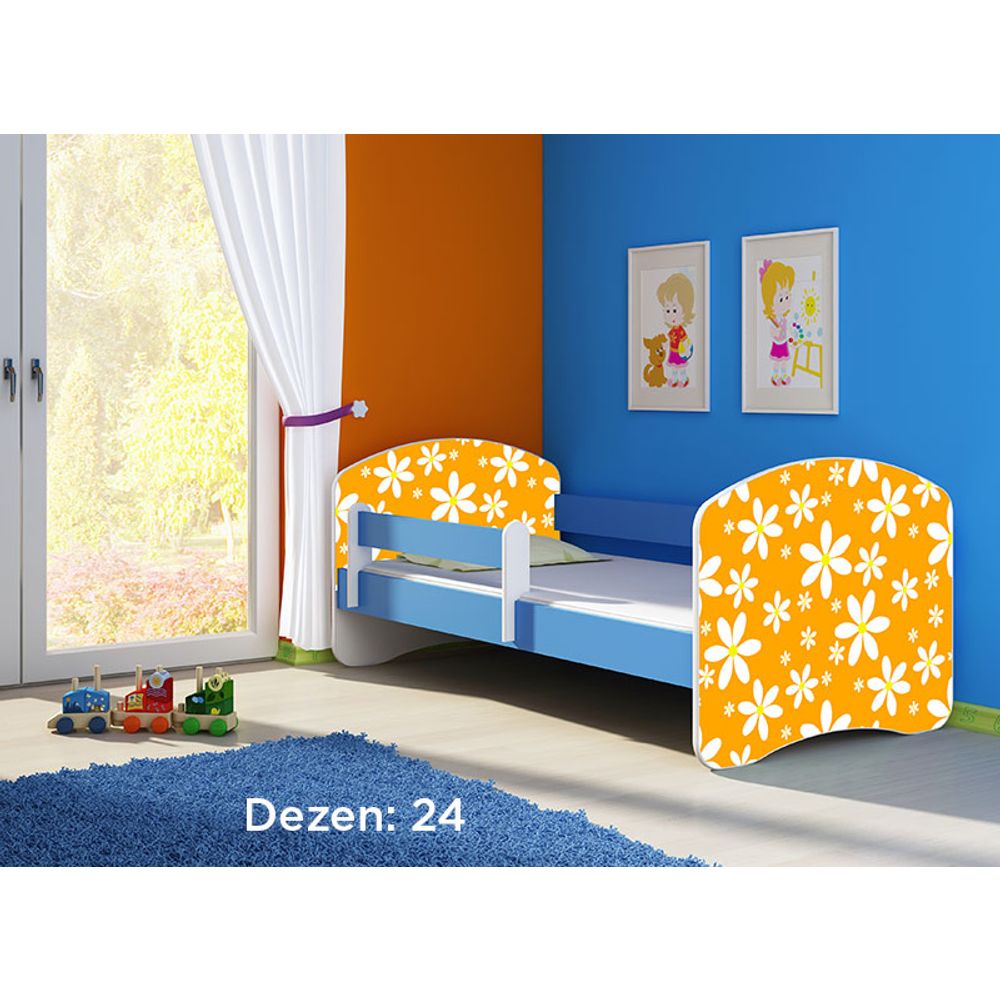 ACMA Dječiji krevet Acma II Blue - 160x80cm - Dezen 24 slika 2