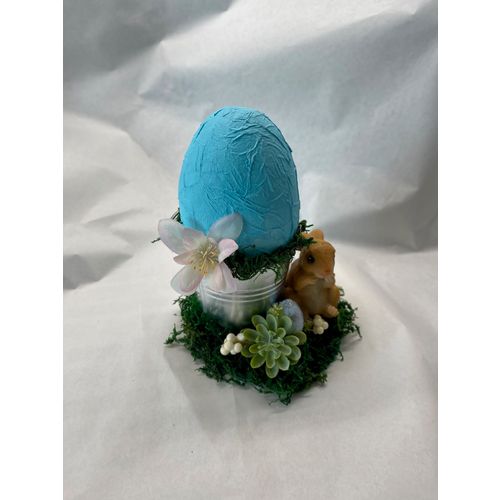 7 seas 365 ukrasno uskrsno plavo jaje u kantici, 15 cm slika 3