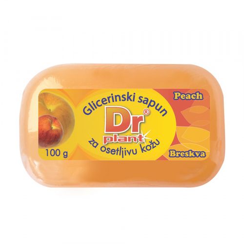 Dr Plant Glicerinski sapun breskva, 100g slika 1