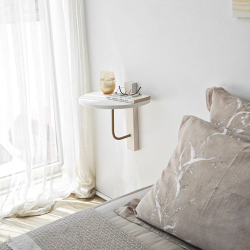 Reve - Gold, White Gold
White Wall Shelf slika 3