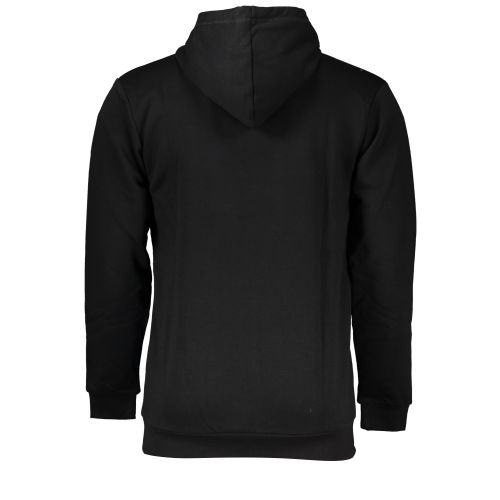 SERGIO TACCHINI MEN'S BLACK ZIP SWEATSHIRT slika 2