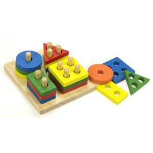 Montessori drveno edukativno sortiranje oblika