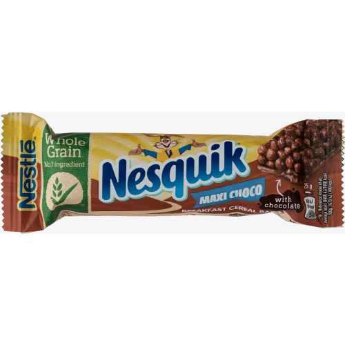 Nestle Nesquik Maxi Choco žitna pločica 25g /16 komada slika 1