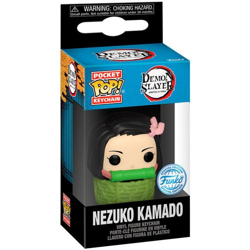 Pocket POP Keychain Demon Slayer Kimetsu no yaiba Nezuko Kamado Exclusive slika 1