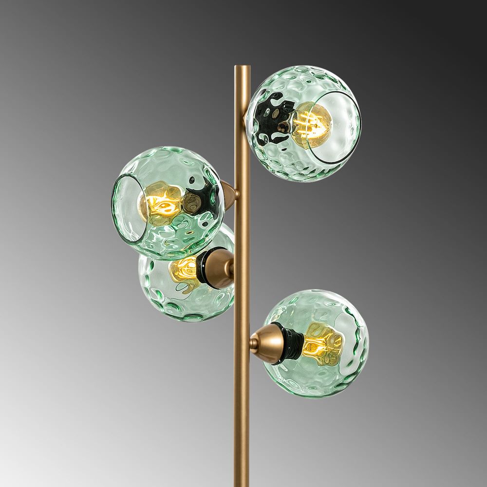 Podna Lampa Benek 15-14545 - boje: mint zlatna slika 7
