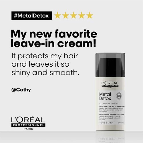 L'Oreal Professionnel Krema za kosu Metal Detox Leave In - 100 ml slika 6