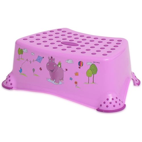 LORELLI STEP STOOL Pomoćna Stepenica za Dijete Hippo Lilac slika 1