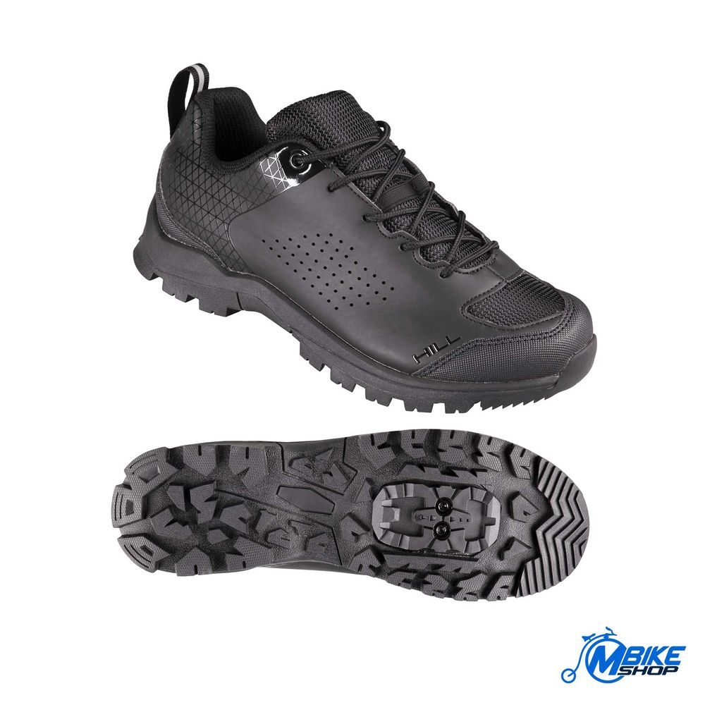 Force Cipele za biciklizam MTB Hill Black 44 slika 2
