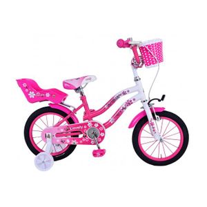 Dječji bicikl Volare Lovely 14" roza-bijeli