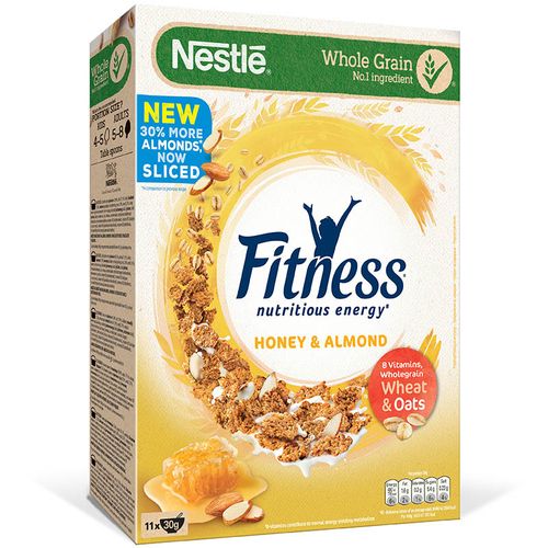 NESTLÉ FITNESS Honey&Almond žitne pahuljice 355g slika 1