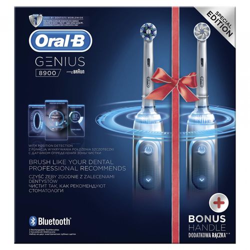 Oral-B Električna Zubna Četkica Genius 8900 Duopack slika 5