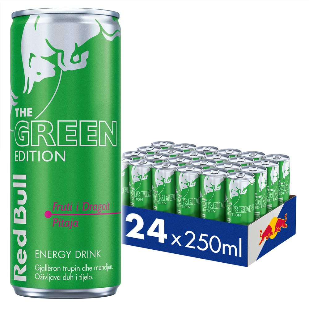Red Bull Pitaya  (Dragon Fruit, Summer Edition)  24x250ml XXL slika 1