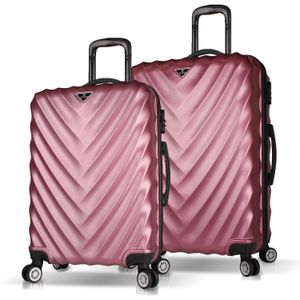 Set Kofera u Roze Zlatnoj Boji (2 Komada)