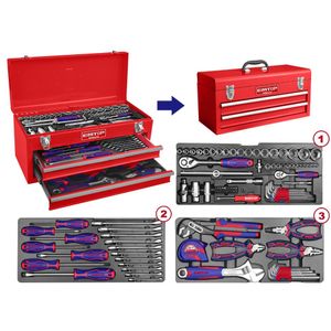 Set od 105 ručnih alata Emtop EHTS01051