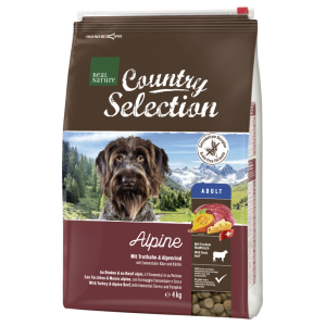Real Nature Country Alpine Adult puretina, govedina, sir, bundeva 4 kg