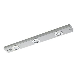 Eglo Kob LED Zidna/Ugradbena Lampa - 3x2,3W, 780lm, Čelik/Nikl Mat