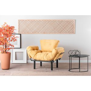 Atelier Del Sofa Fotelja, Senf, Nitta Single - Mustard