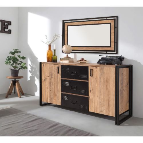 Hanah Home Cosmo Rio Atlantic Pine Crna Konzola slika 1