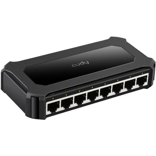 Cudy GS108D 8-Port Gbit desktop Switch, 8x RJ45 10/100/1000 (Alt.PFS3008-8GT-L) slika 2