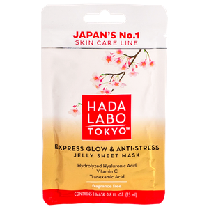 Hada Labo Tokyo maska za lice u maramici Express Glow & Anti Stress