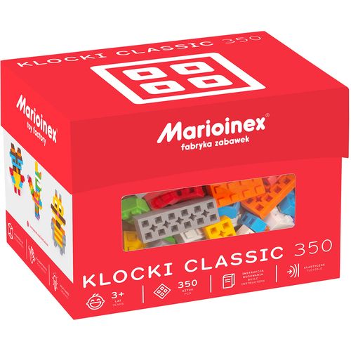 Marioinex set Classic kockica 350kom. slika 1