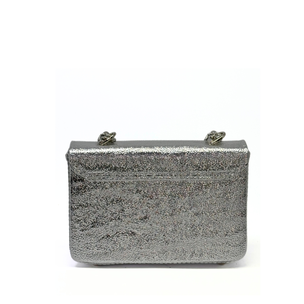 ILEA Ženska torba Nina 22x16cm, Srebrna Glitter slika 3