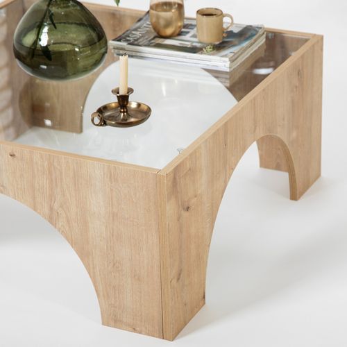 Seine - Oak, Transparent Oak
Transparent Coffee Table slika 4