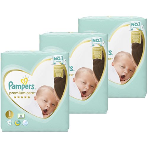 Pampers Premium Care / Veličina 1 / 78 kom x3 slika 1