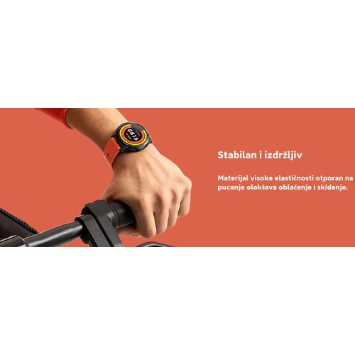 Xiaomi Mi Watch S1 Active Braided Nylon Strap Graphite Black slika 6