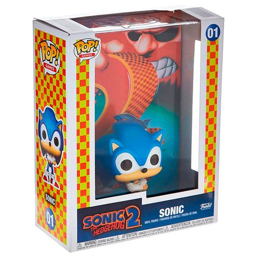 Ekskluzivna Funko POP figura Sonic s naslovnicom igre slika 1