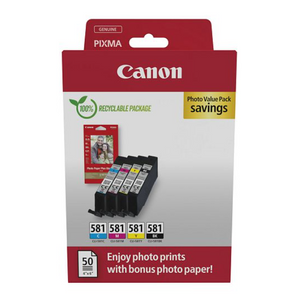 Canon multipack CLI-581 BK C M Y -  Photo Pack 2106C006