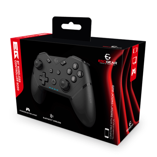 EGOGEAR SC20 Bežični Kontroler Crni za Switch, PC, PS3 slika 4