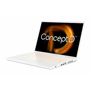 Laptop Acer ConceptD 3 NX.C6VEX.001, i7-11800H, 16GB, 512GB, 16", WUXGA, T1200, Windows 11 Pro, bijeli